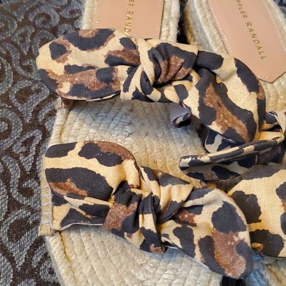 SOLD!!! LOEFFLER RANDALL Daisy Espadrille Platform Sandals - Size 39 - Picture 4 of 9